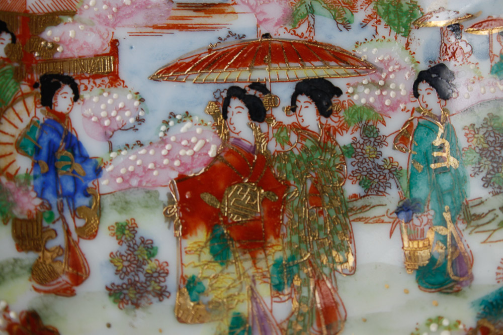 Head Painted Japanese Ceramics