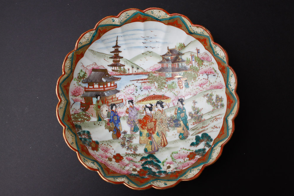 Head Painted Japanese Ceramics