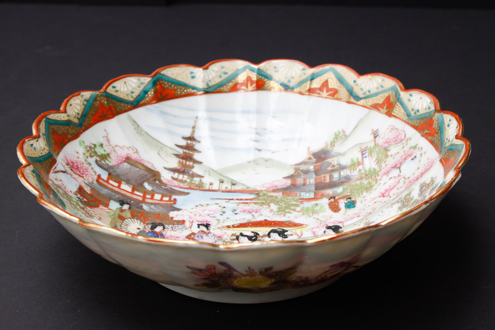 Head Painted Japanese Ceramics