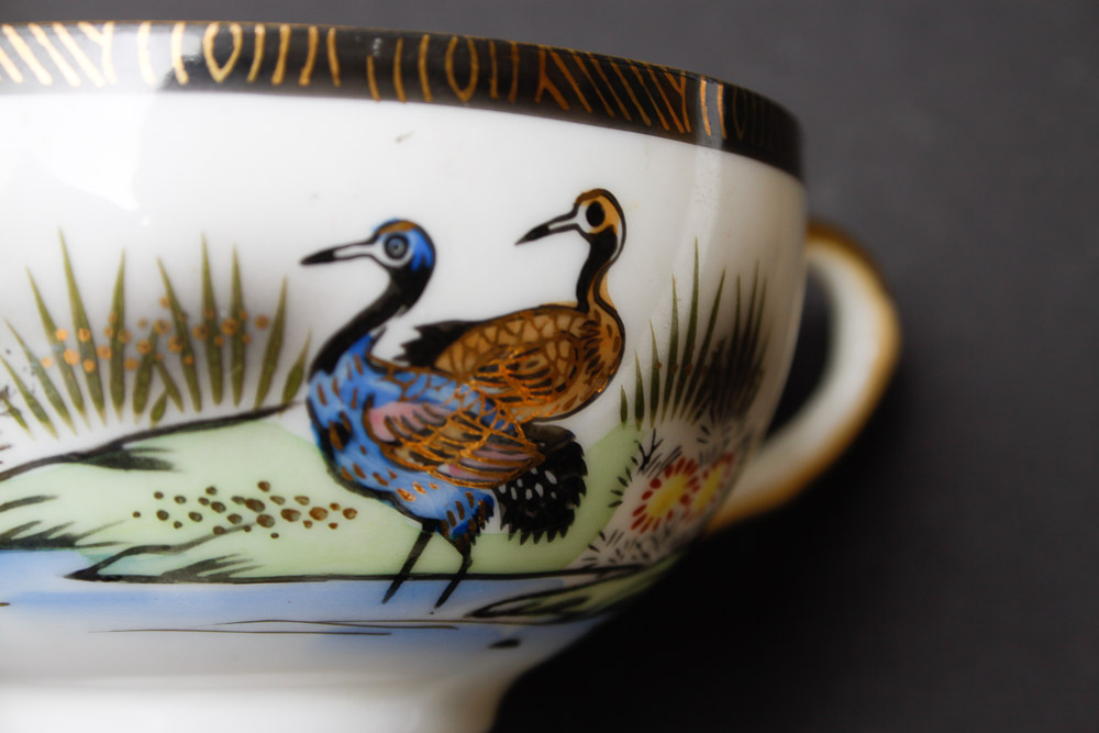 Head Painted Japanese Ceramics