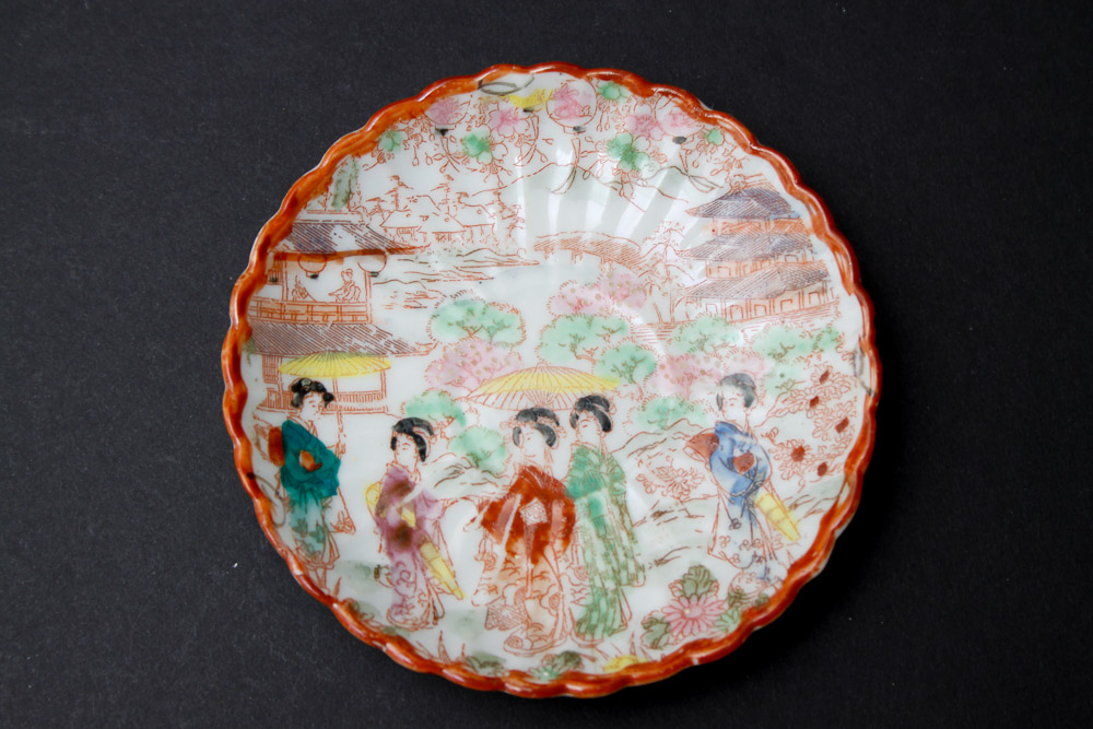 Head Painted Japanese Ceramics