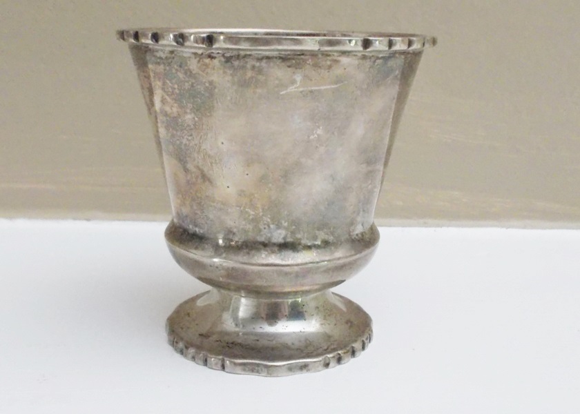 Sanborns Mexico Sterling Silver Footed Cup