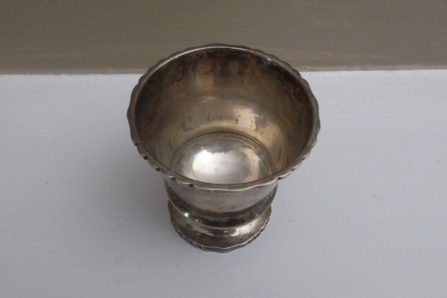 Sanborns Mexico Sterling Silver Footed Cup