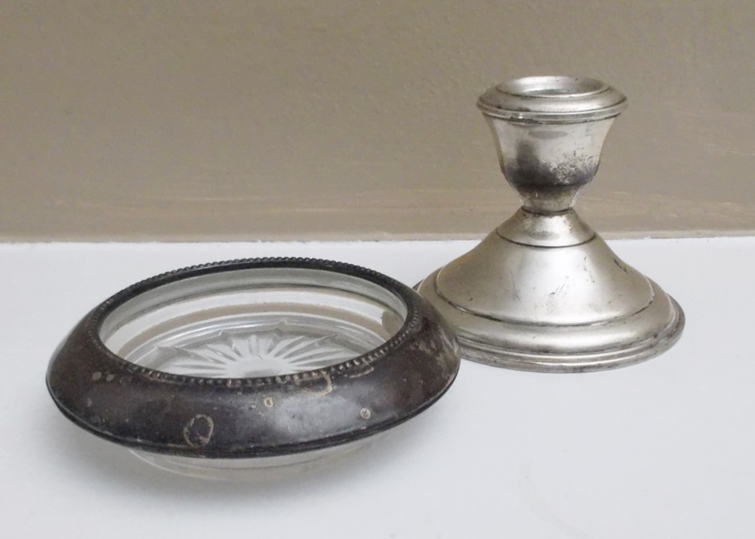 Two Sterling Silver Items