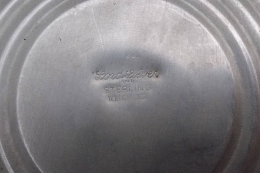 Two Sterling Silver Items