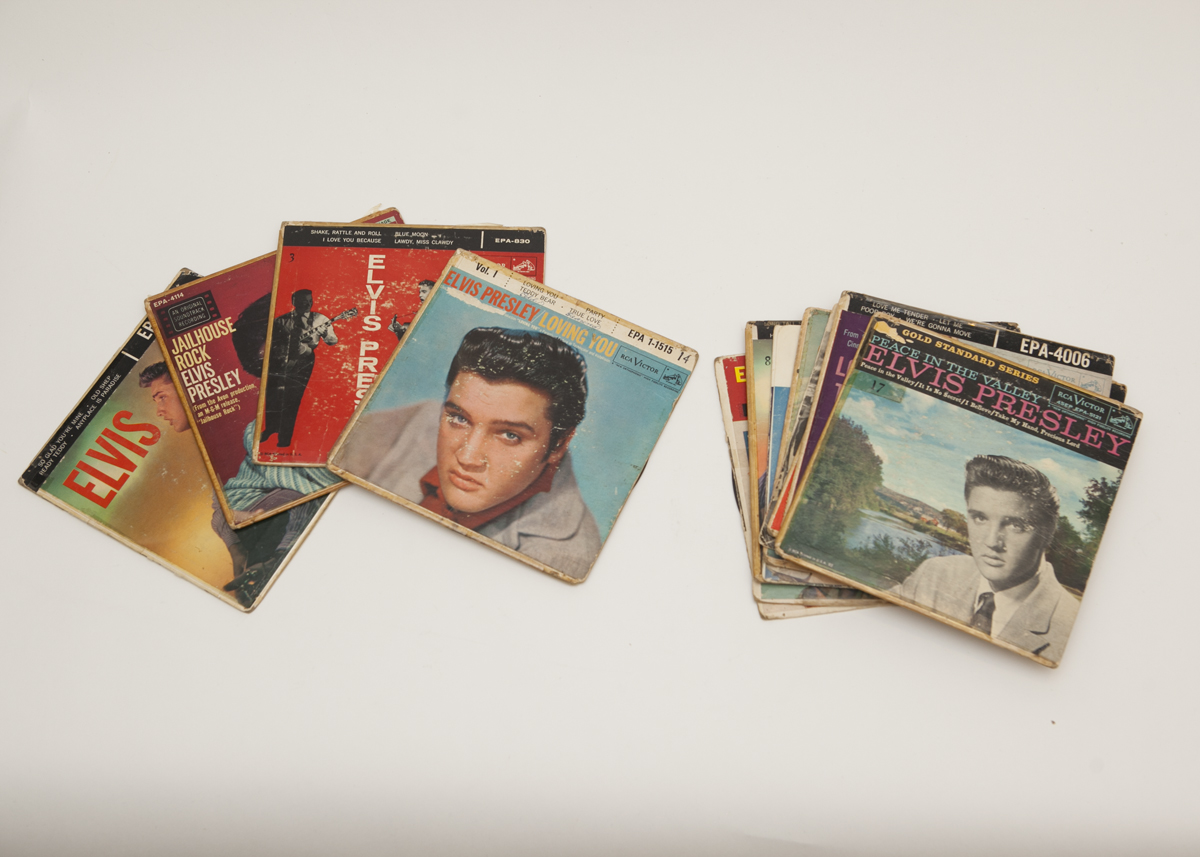 Elvis Presley 45 RPM Record Collection
