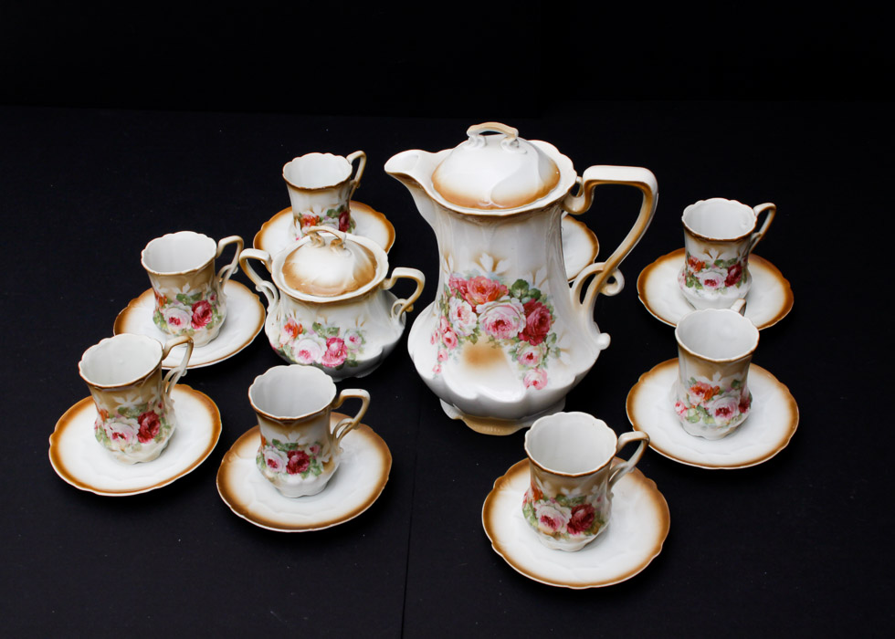 Vintage German Chocolate Set