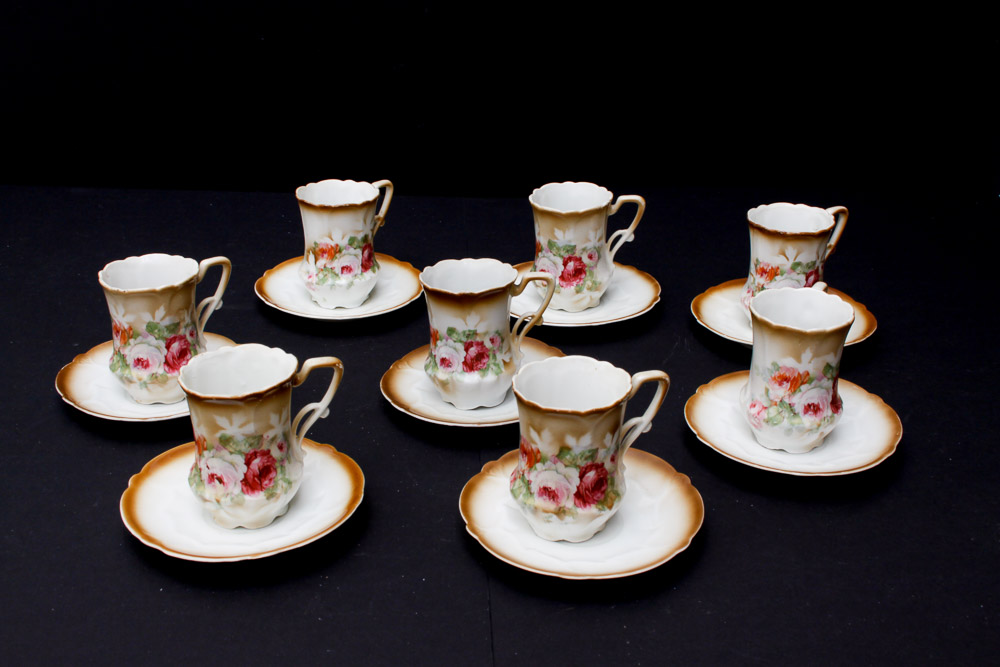 Vintage German Chocolate Set