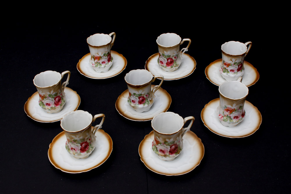 Vintage German Chocolate Set