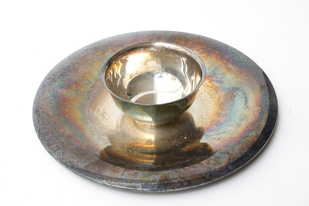 Assorted Silver Plated Serving Pieces