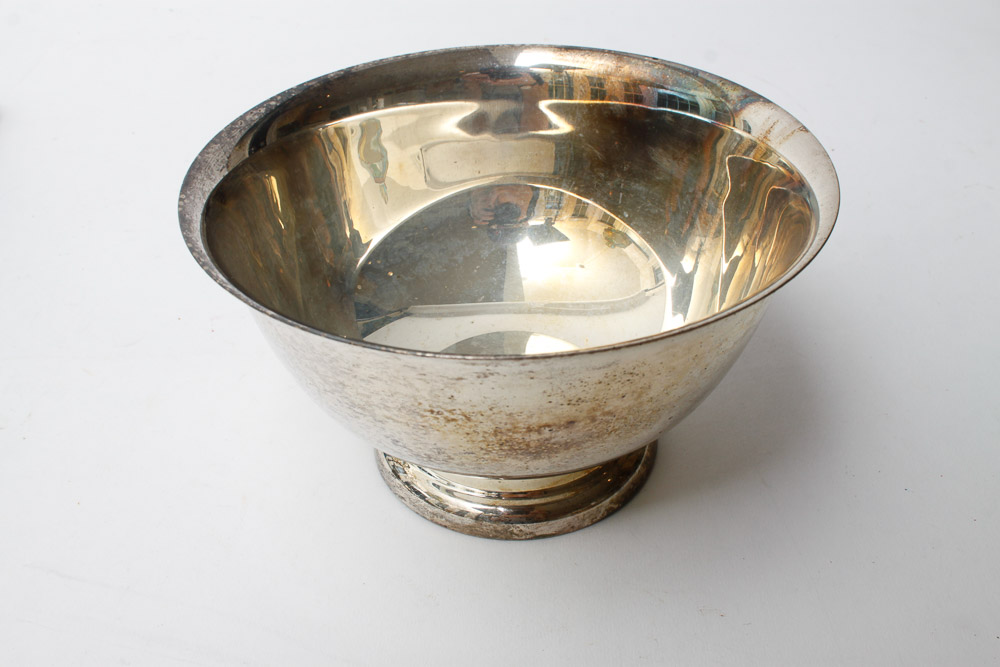 Assorted Silver Plated Serving Pieces