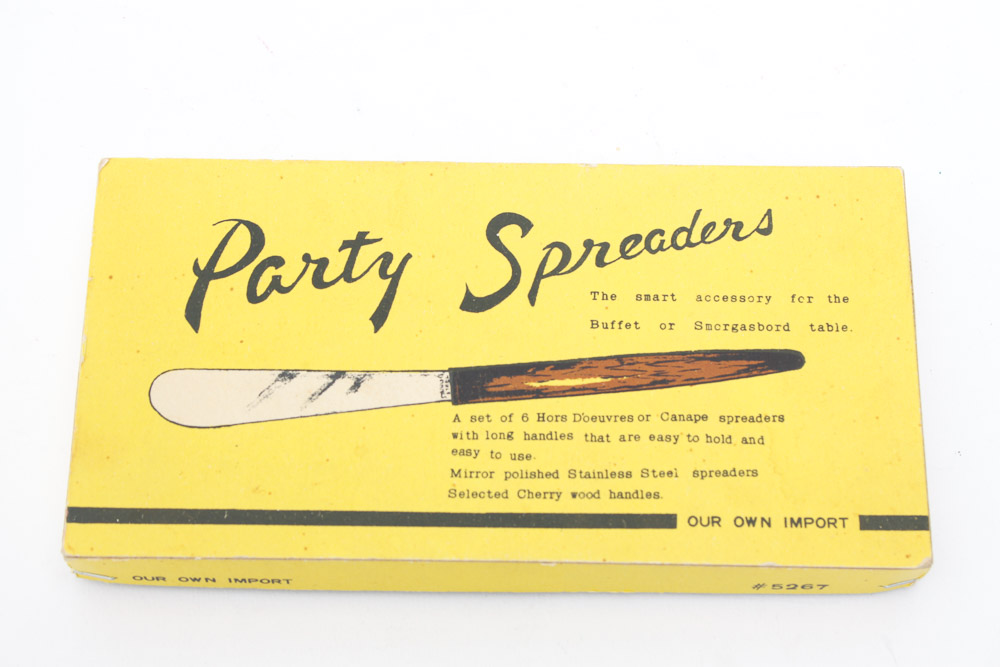 Canape and Dessert Serving Flatware