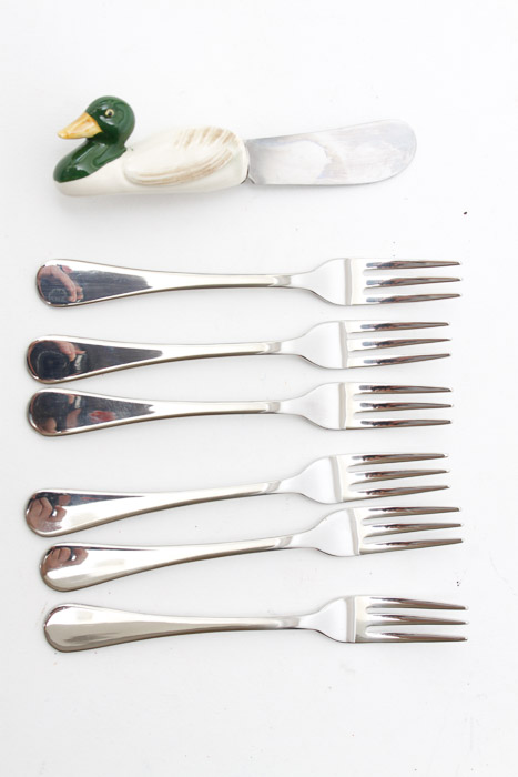 Canape and Dessert Serving Flatware