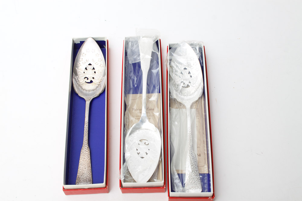 Canape and Dessert Serving Flatware