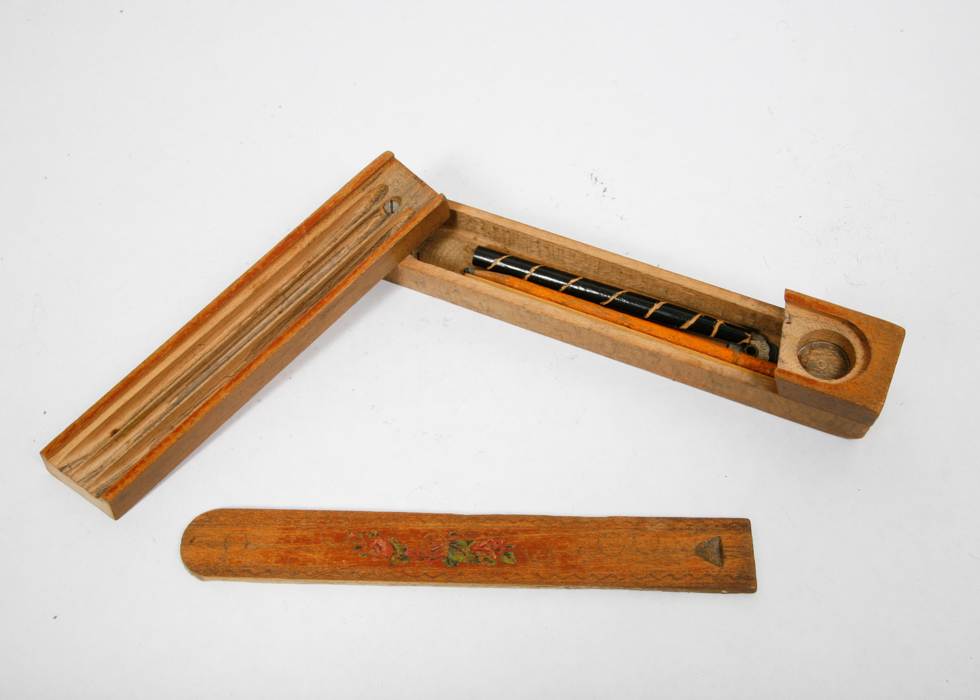 Vintage Dolls, Ladies Gloves, and Pencil Box