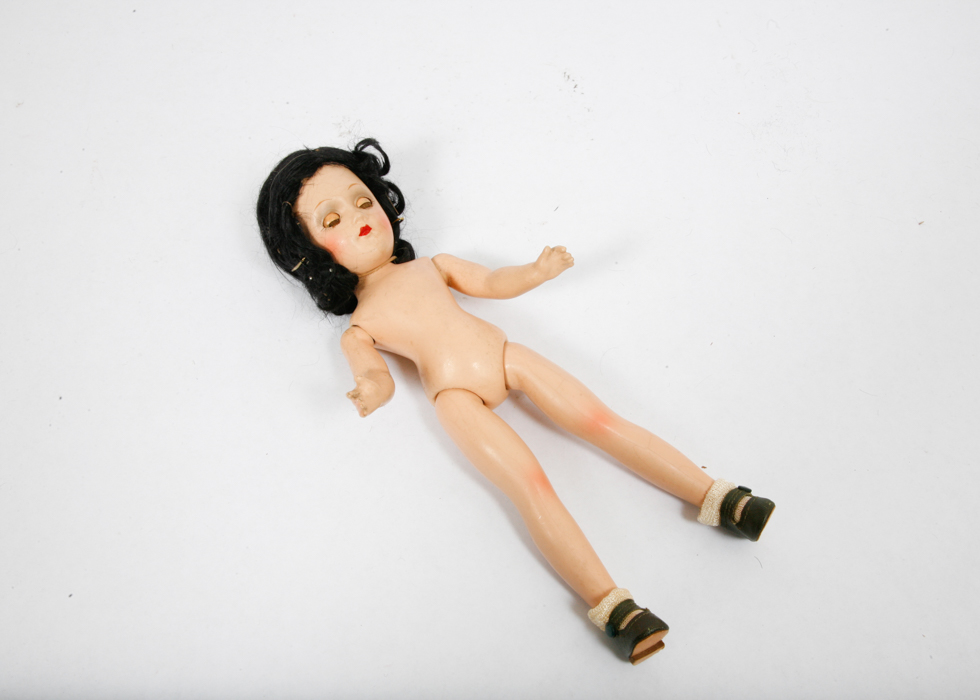 Vintage Dolls, Ladies Gloves, and Pencil Box