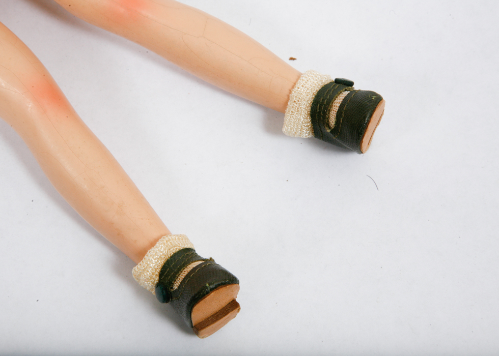 Vintage Dolls, Ladies Gloves, and Pencil Box