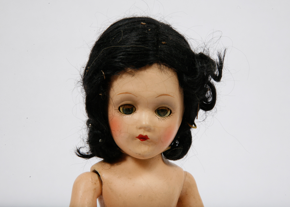 Vintage Dolls, Ladies Gloves, and Pencil Box