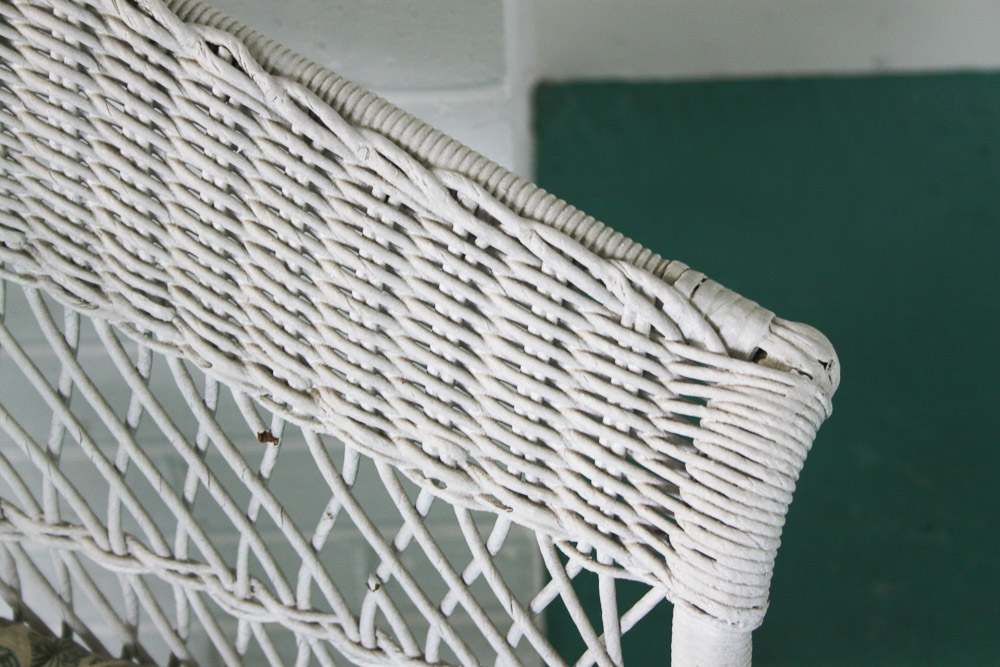 Two Wicker Rocking Chairs