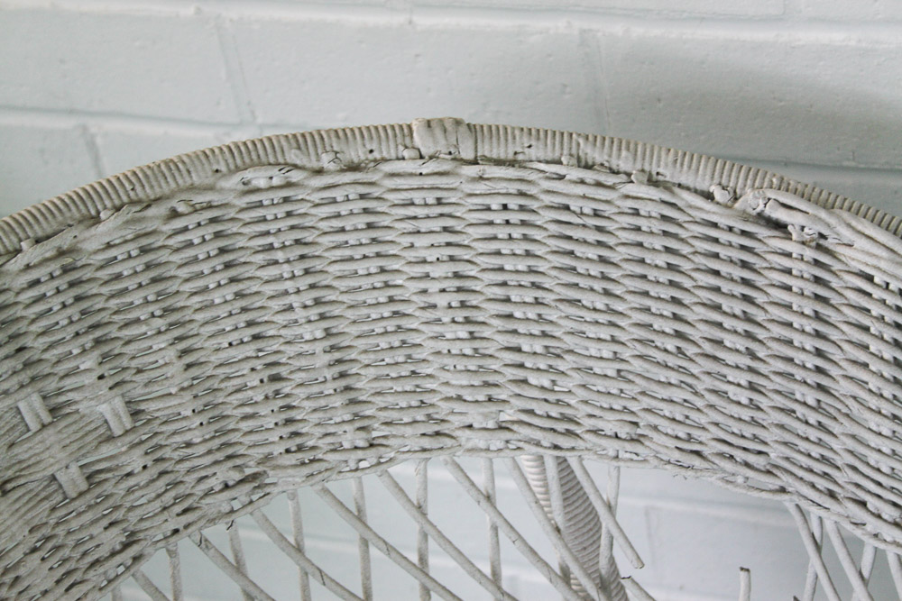 Two Wicker Rocking Chairs