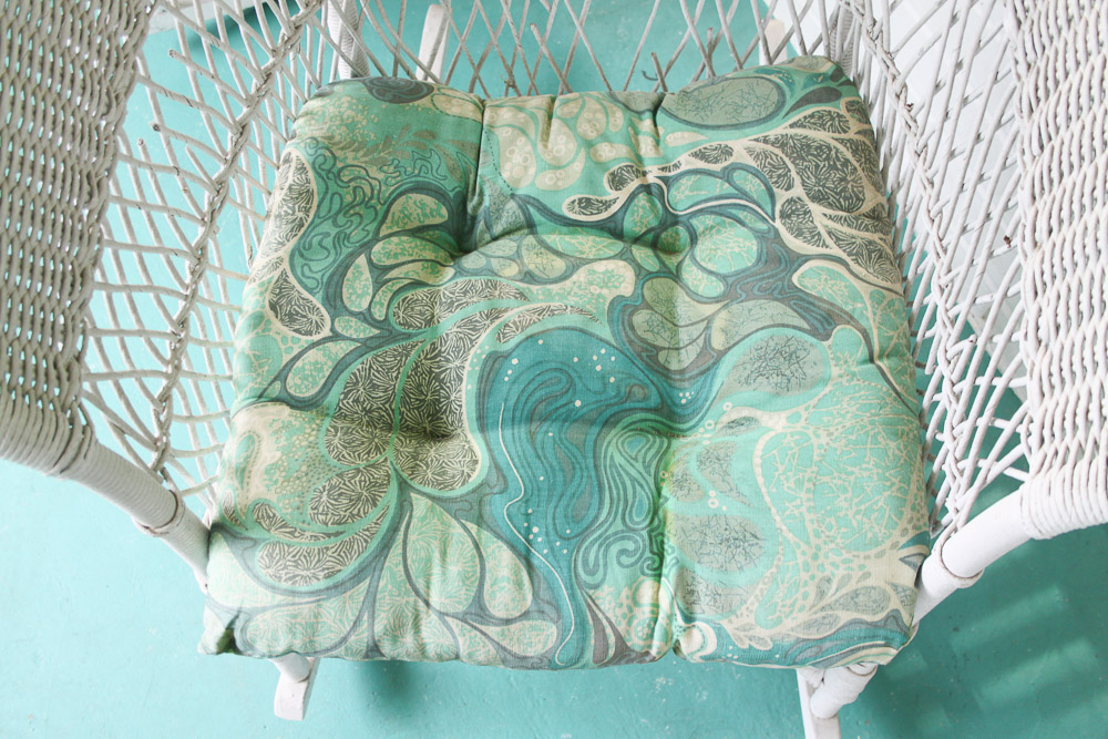 Two Wicker Rocking Chairs