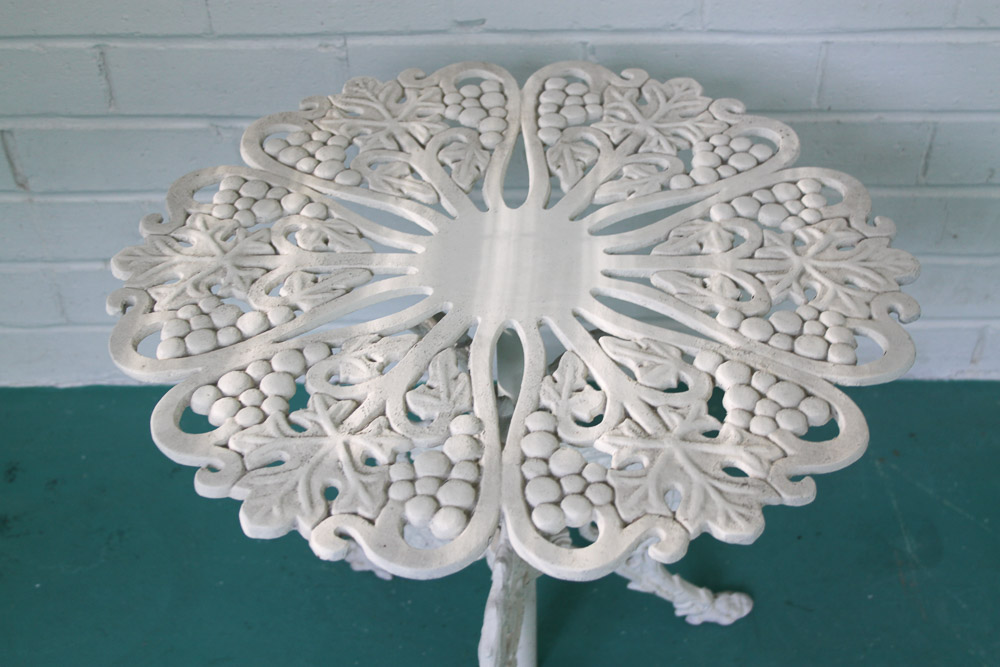 Wrought Iron Side Table