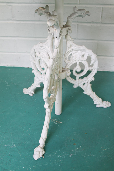 Wrought Iron Side Table