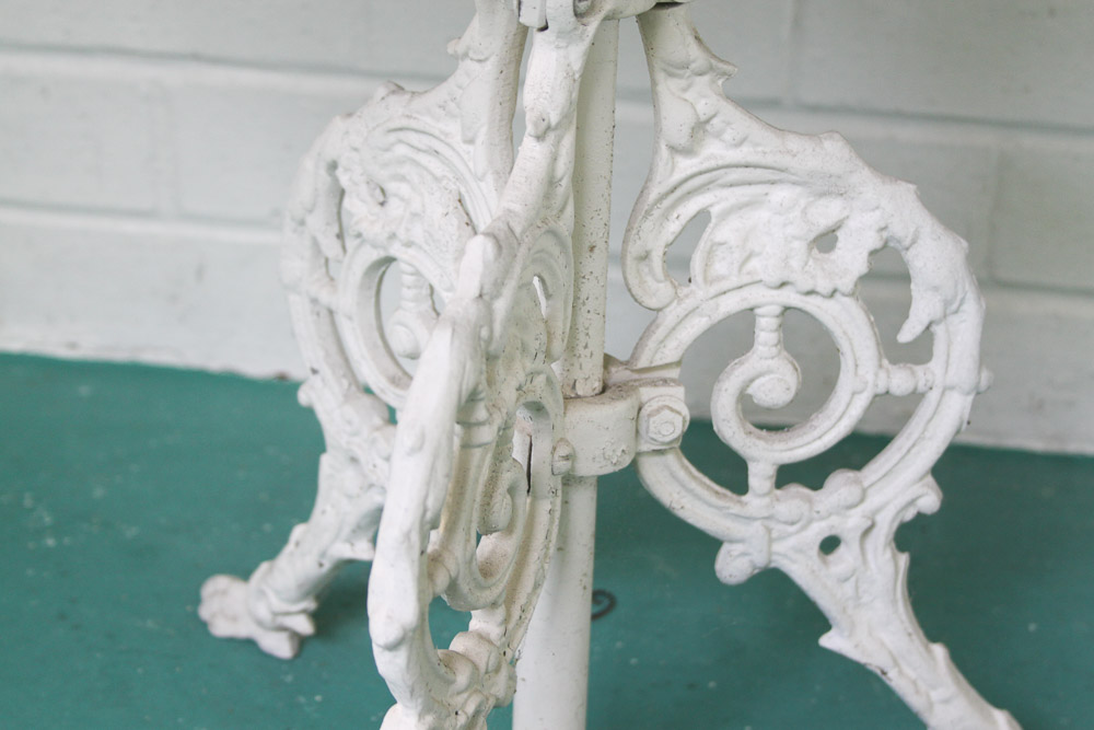 Wrought Iron Side Table