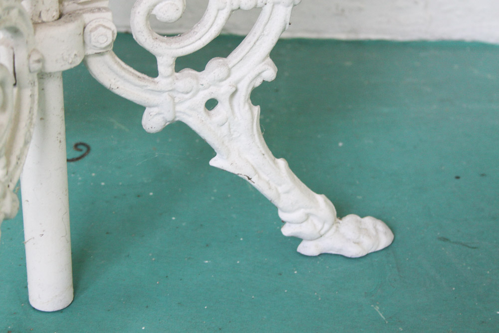 Wrought Iron Side Table