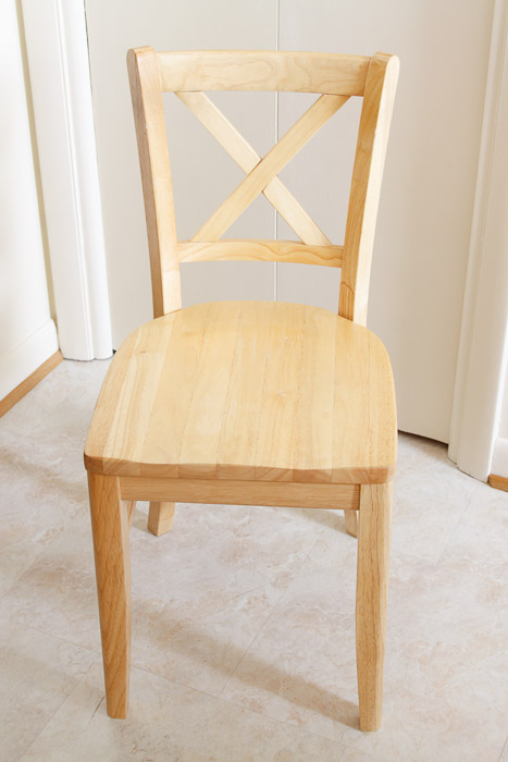Country Style Wood Chair