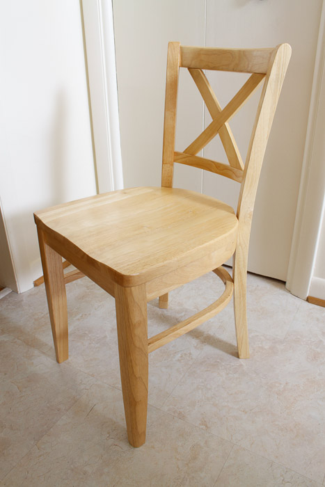 Country Style Wood Chair