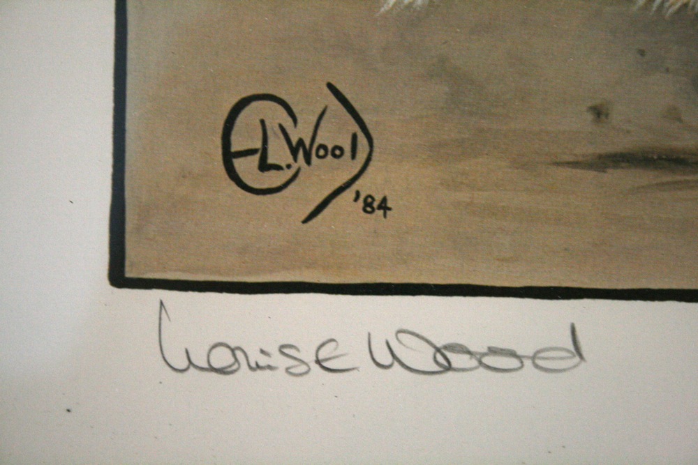 Limited Edition Print  “Jack Russell Chase” by Louise Wood