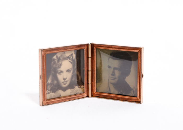 Vintage Miniature Sequin Frame