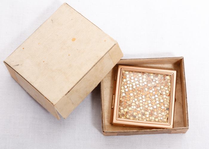 Vintage Miniature Sequin Frame