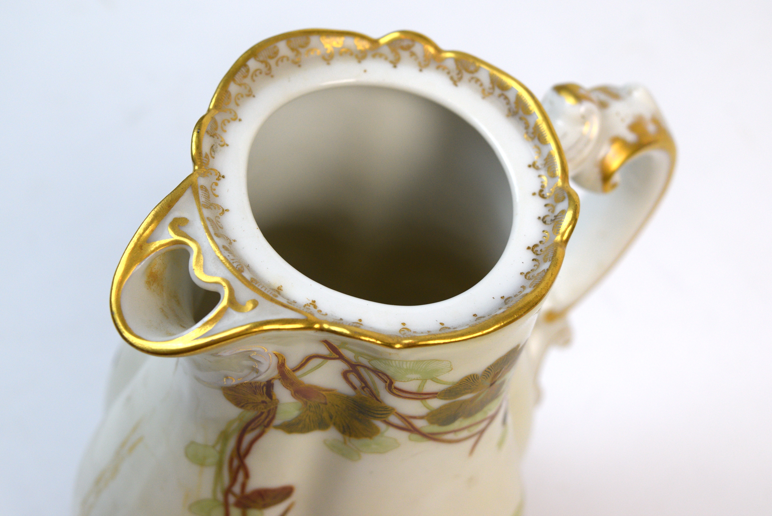 Antique Haviland & Co. Limoges Porcelain Coffee Pot