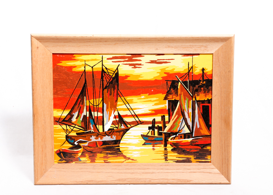 Vintage Paint-by-Number Collection