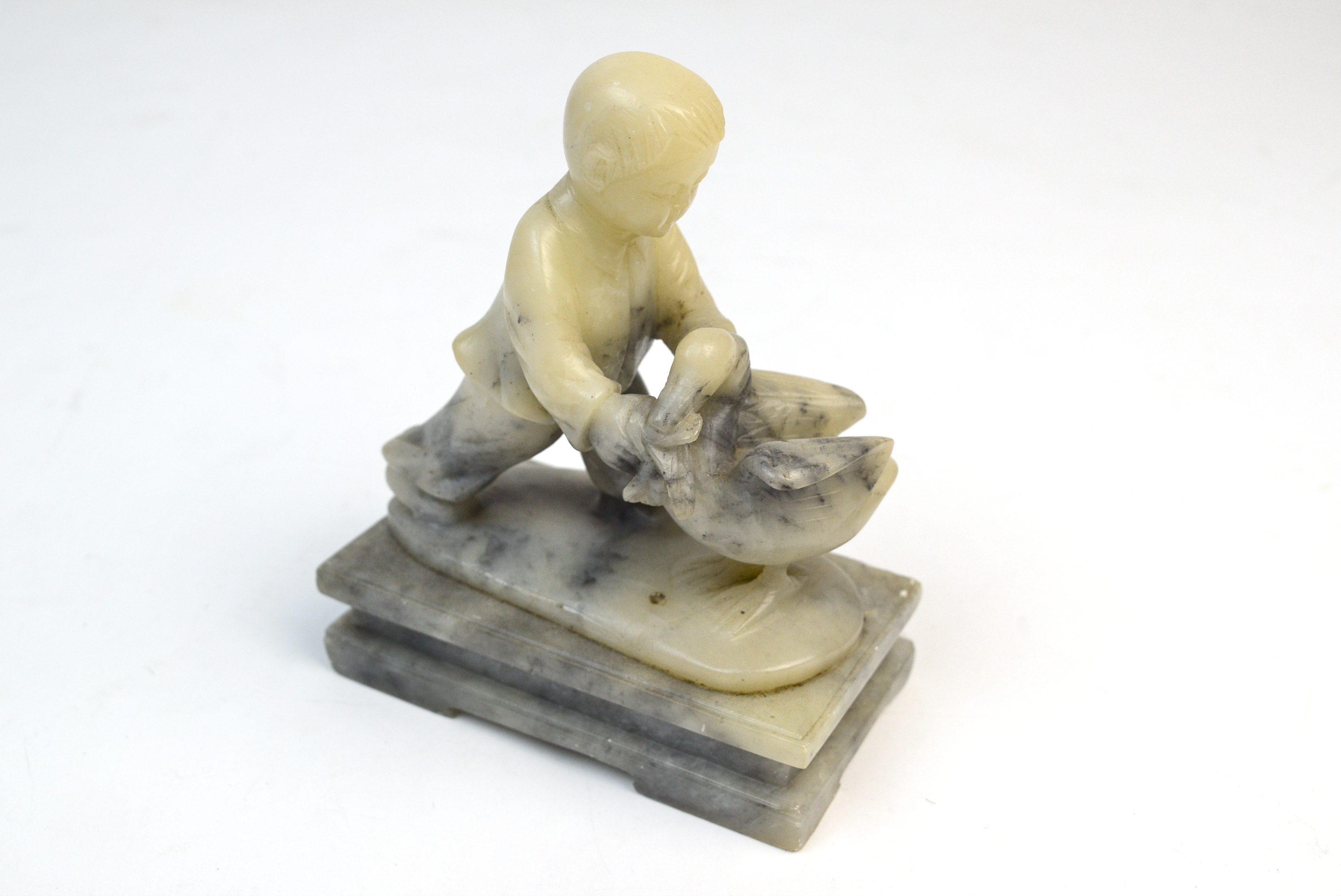Hand-Carved Alabaster Figurine