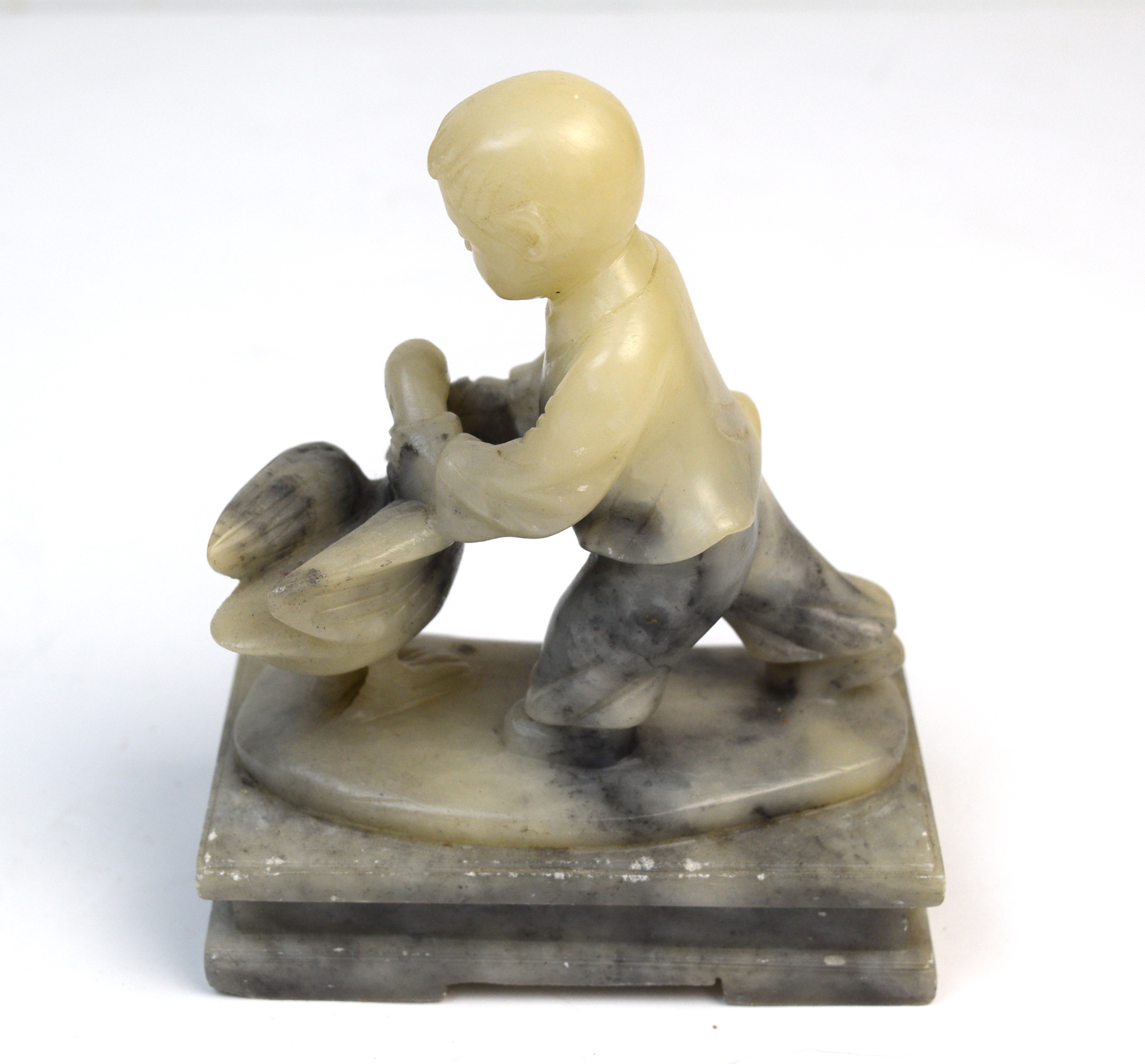 Hand-Carved Alabaster Figurine