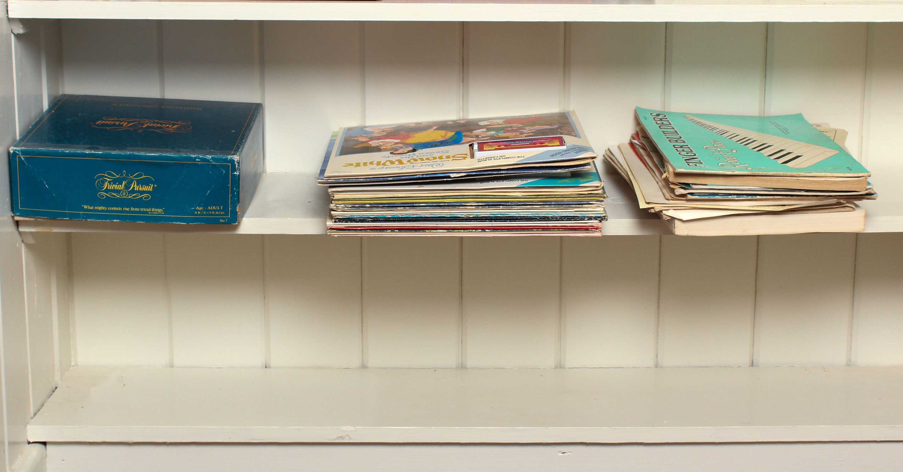 Collection of Read Along Books and Piano Books