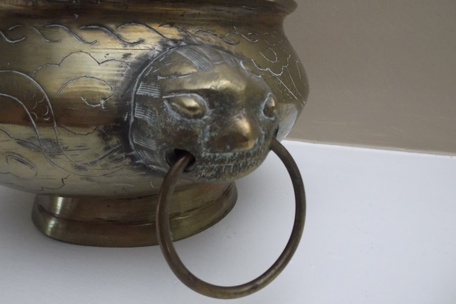 Assortment of Four Brass Items