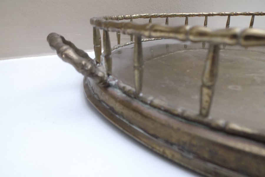 Two Decorative Brass Items