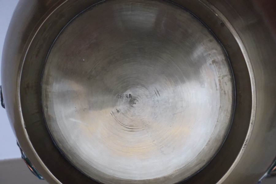 Two Decorative Brass Items