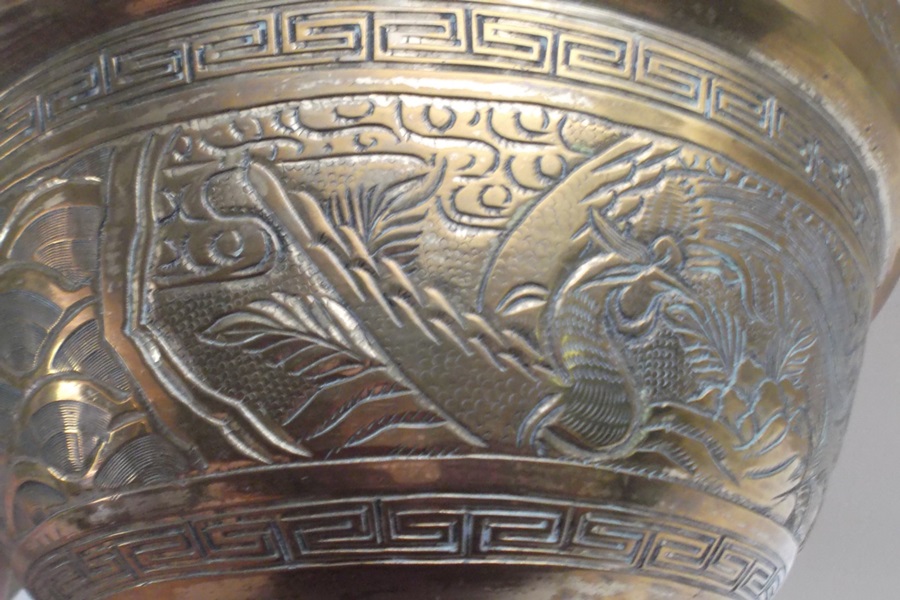 Two Decoritve Brass Items