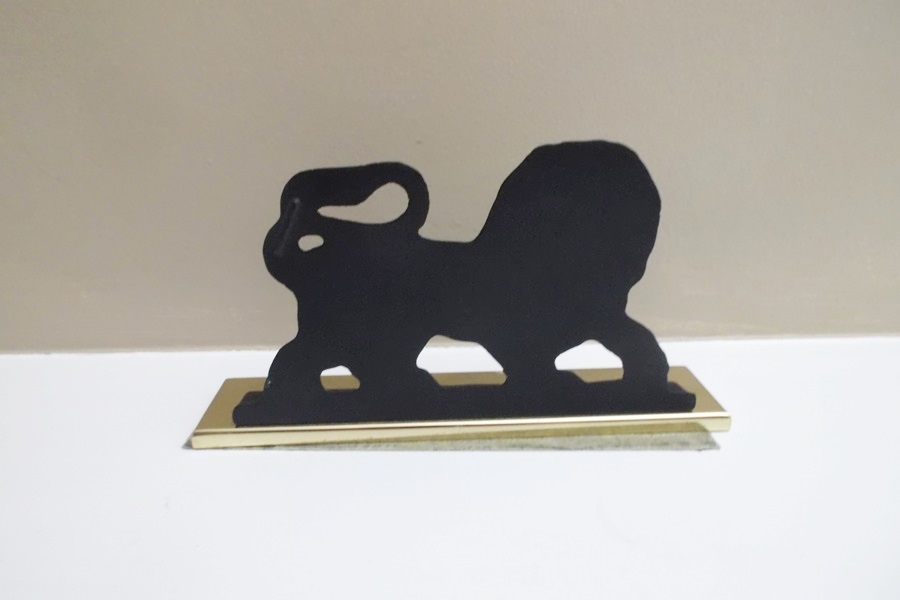 Baldwin Cast Iron and Brass Door Stop