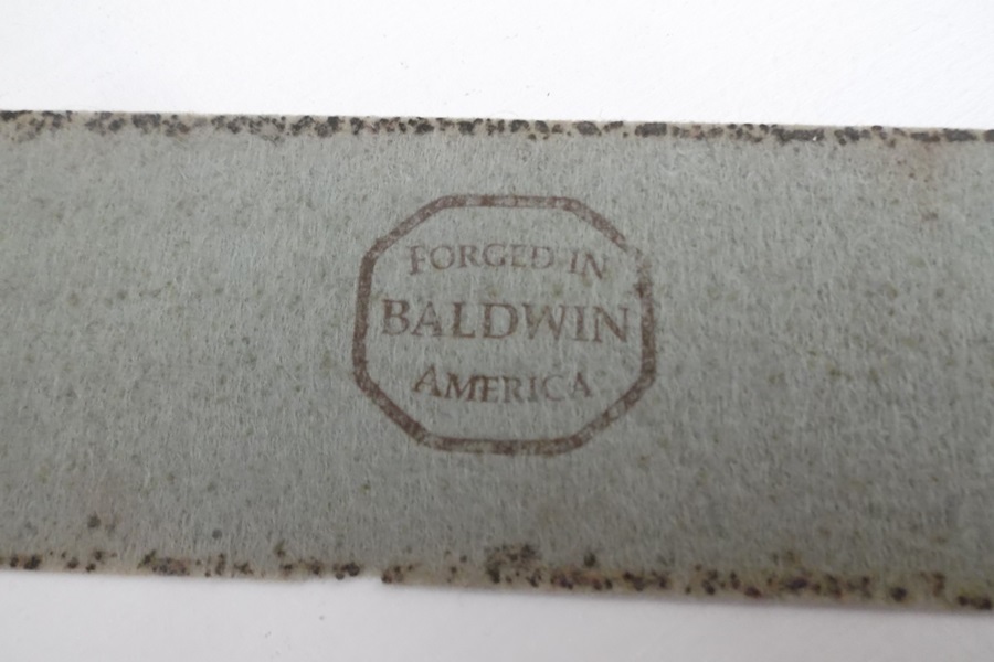 Baldwin Cast Iron and Brass Door Stop