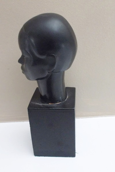 1941 Carl C. Mose African Head Sculpture