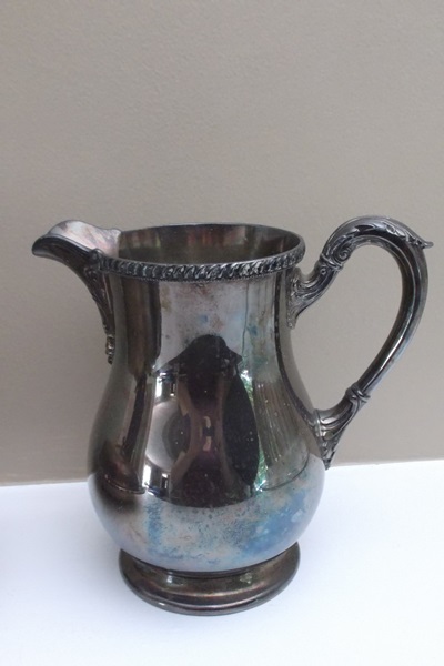 Three Pieces of Silver Plate Servingware