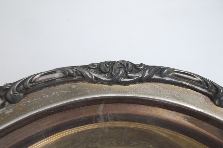 Three Pieces of Silver Plate Servingware