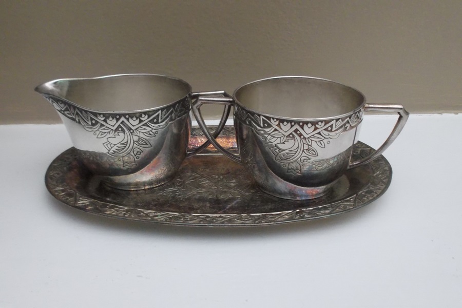 Assortment  of Silver Plate Serving Pieces