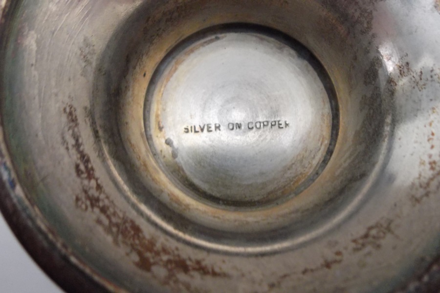 Assortment of Five Silver Tone Items